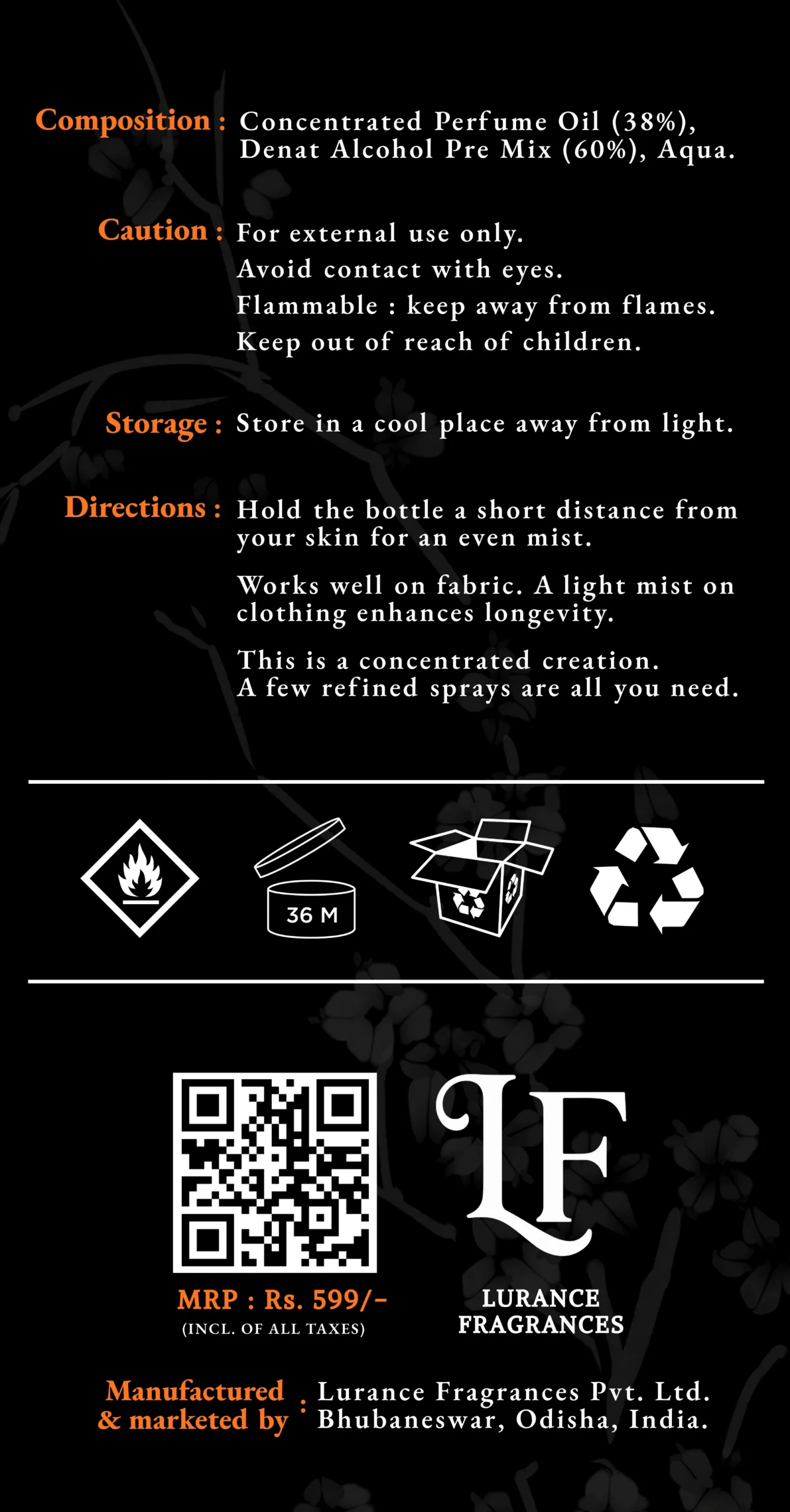 the scent of flowers | 30ml the scent of flowers | 30ml